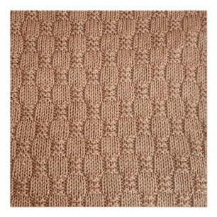 Pôster Bubble Knit Stitch Patterch de Shirley Taylor