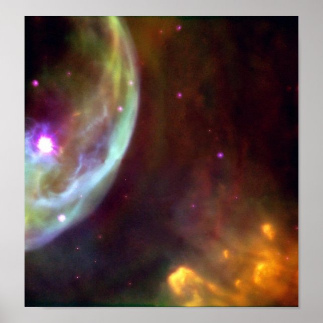 Poster Bubble Nebula (Frente)