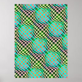Poster Bublegum de Arte Op Taffi