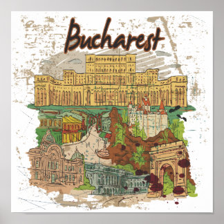Pôster Bucareste