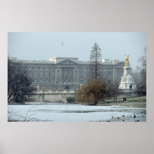 Poster Buckingham Palace Londres (Frente)