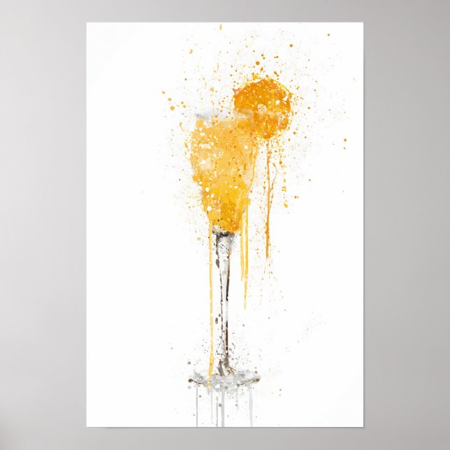 Poster Bucks Fizz Cocktail (Frente)