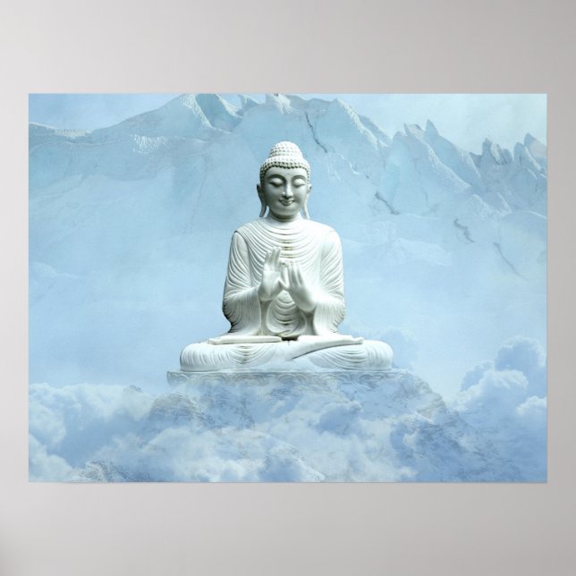 Poster Buda nas Nuvens (Frente)