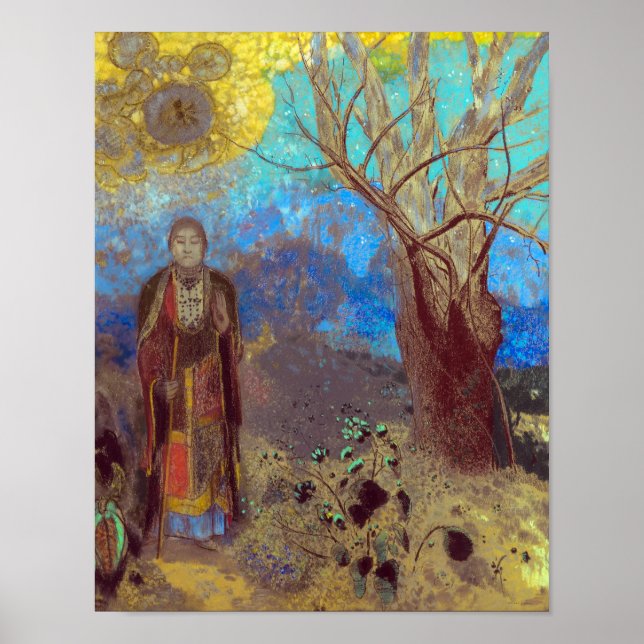 Poster Buda | Odilon Redon | (Frente)