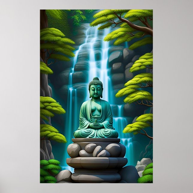 Poster Buda Waterfall (Frente)