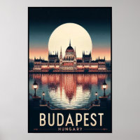 Budapest by Night - A Viagens vintage