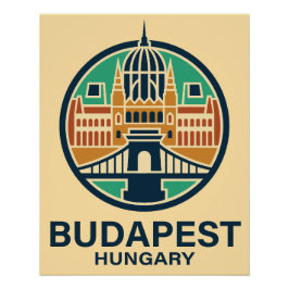 Pôster Budapest Hungary Europe