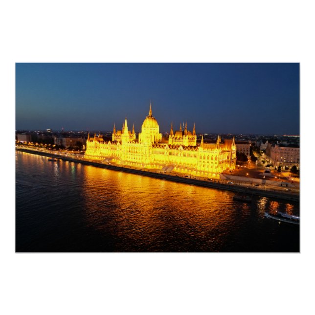 Pôster Budapest Hungria (Frente)