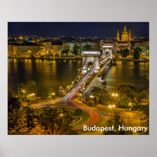 Pôster Budapest, Hungria