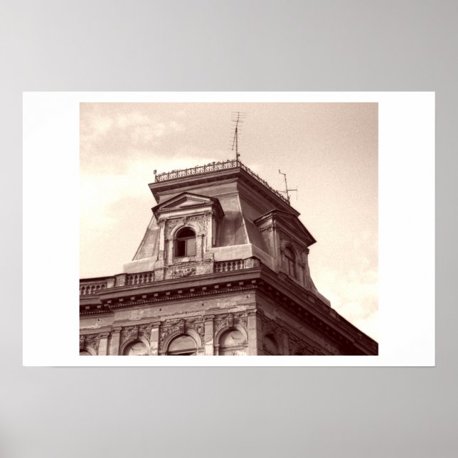 Pôster Budapest Rooftop 2 (Frente)