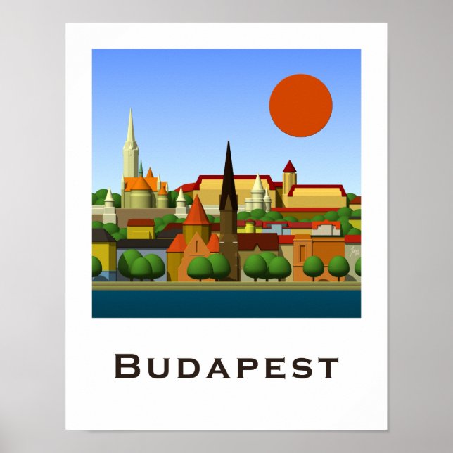 Poster Budapeste (Frente)