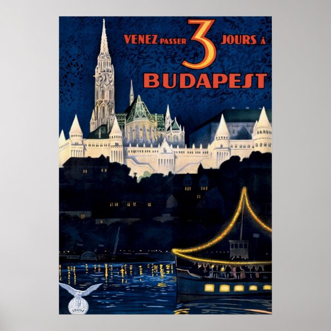POSTER BUDAPESTE (Frente)