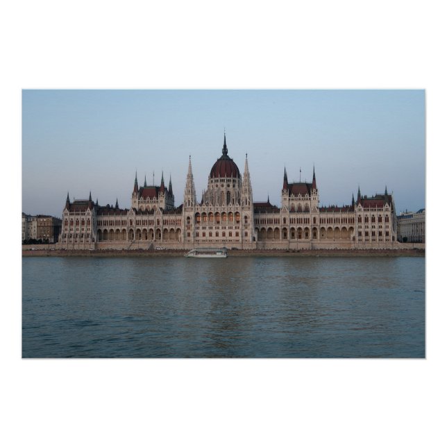 Pôster Budapeste Hungria (Frente)