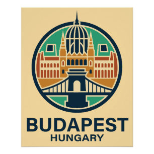 Pôster Budapeste Hungria Europa
