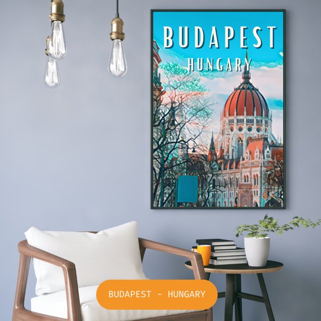 Poster Budapeste, la perle du Danúbio (Budapest, la perle du Danube)