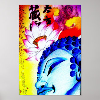 Poster buddah