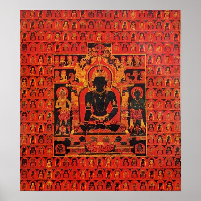 Poster Buddha Akshobhya (Frente)