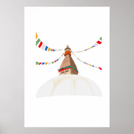 Poster Buddha Boudha Swoyambhu
