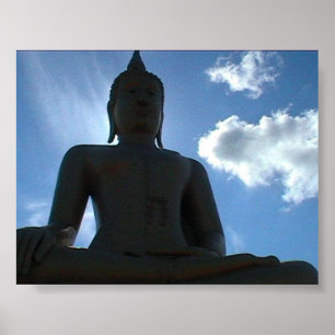 Pôster Buddha grande, Tailândia