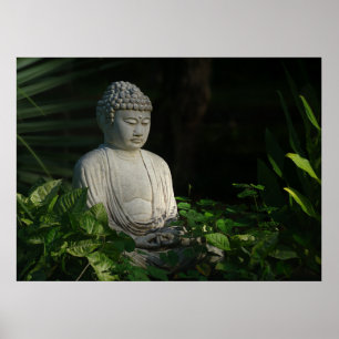 Poster Buddha no pensamento