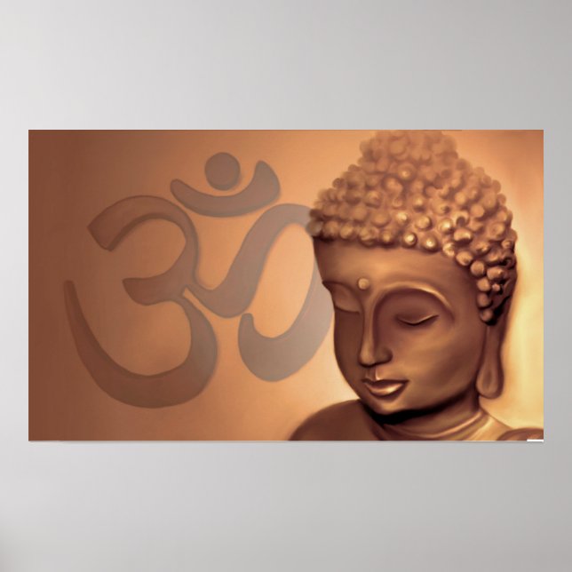 Pôster Buddha om (Frente)