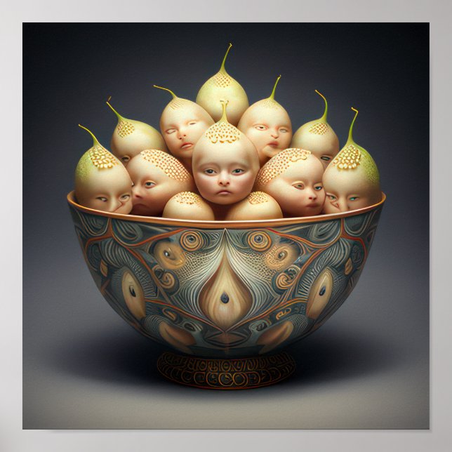 Poster Buddha Pear Bowl 2 (Frente)