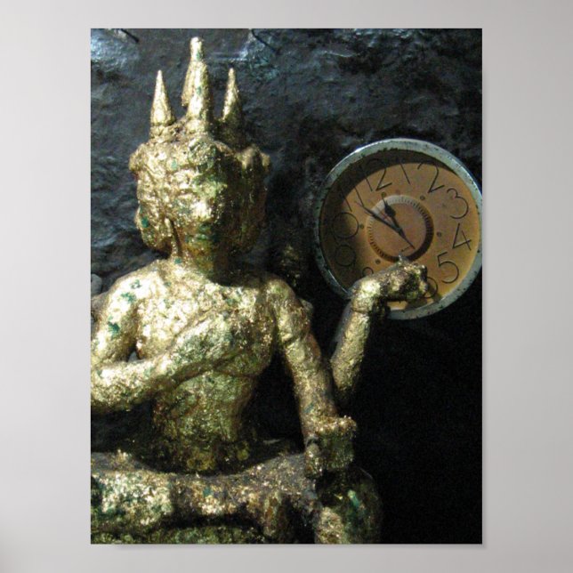 Pôster Buddha Time ... Thailand (Frente)