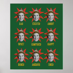 Poster Buddy, o Elf Emoções