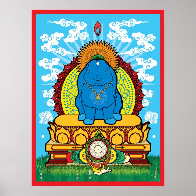Poster BUDHA 18x24 (Frente)