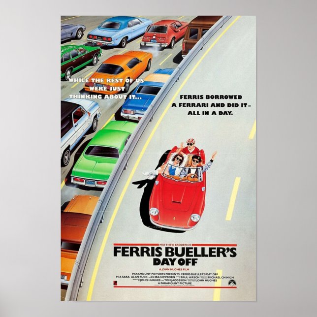 Poster Buellers Ferris (Frente)