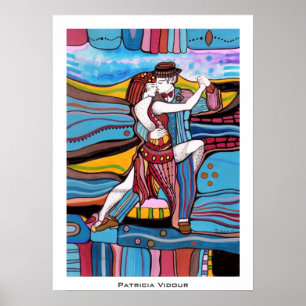 Poster Buenos Aires, la Reina del Plata Tango