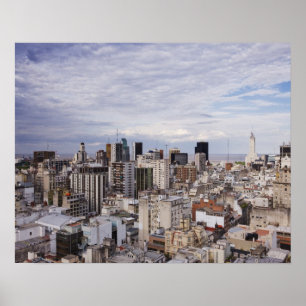 Poster Buenos Aires Skyline 2