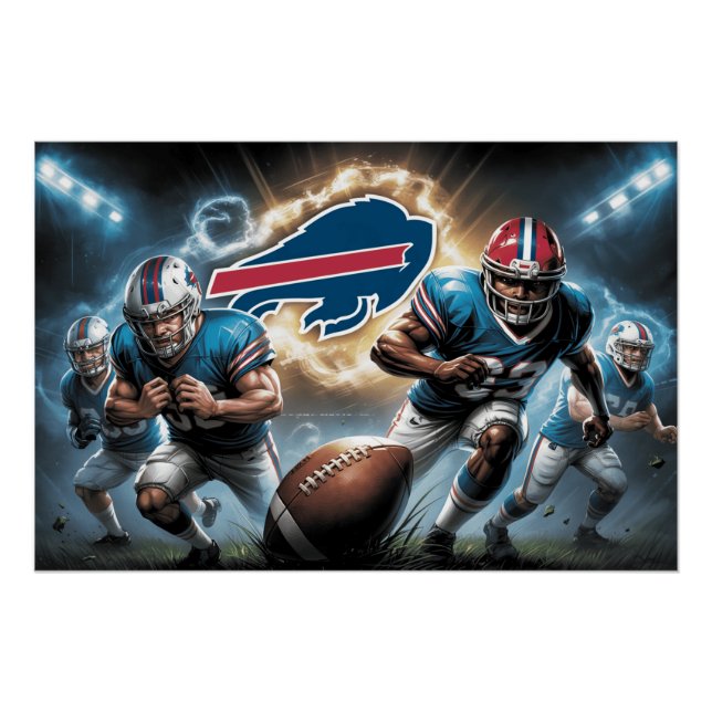 Pôster Buffalo Bills 3 (Frente)