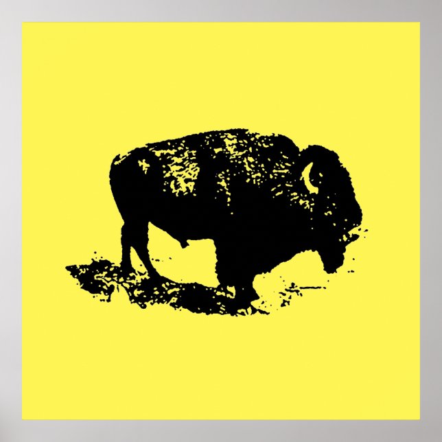 Poster Buffalo Bison (Frente)