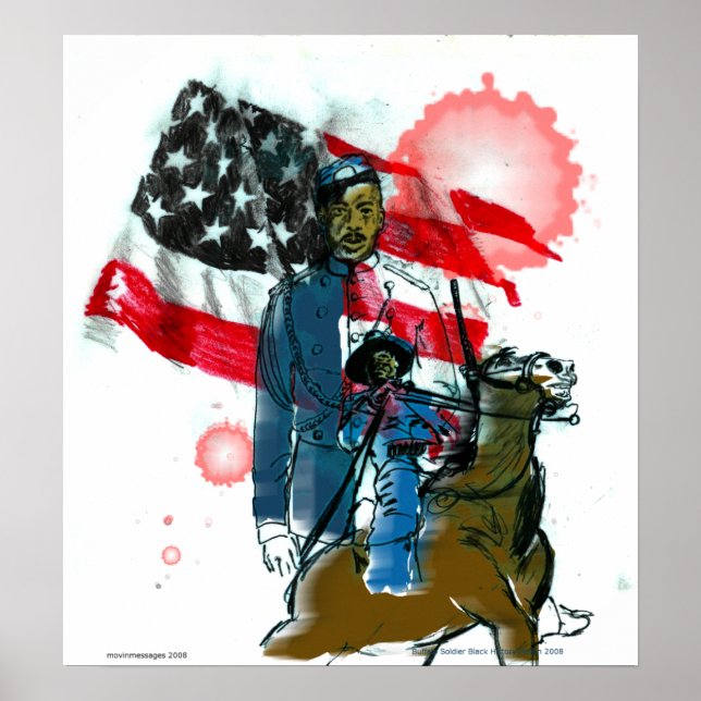 Pôster Buffalo Soldier (Frente)