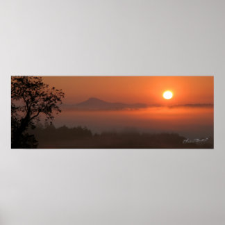 Poster Buffalo Sunrise