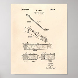 Pôster Buffer Final do Hockey Stick 1927 - Anterior Peper