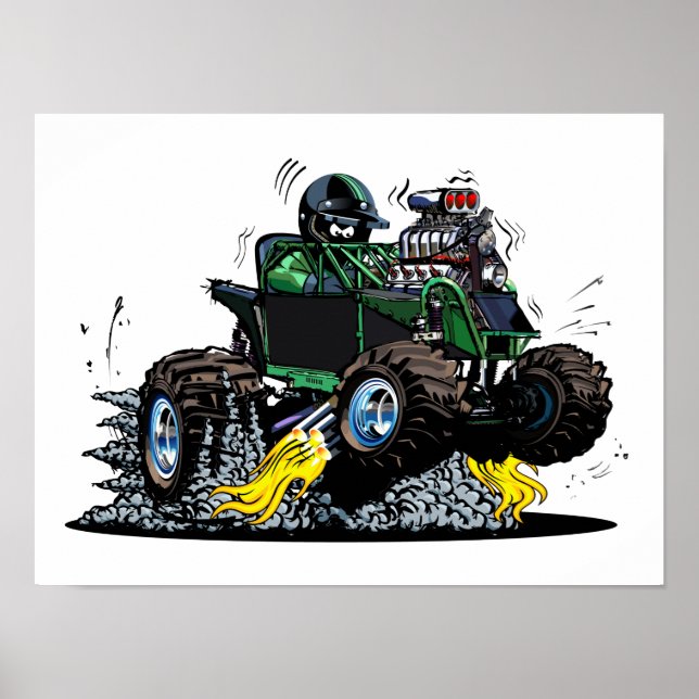 Poster Buggy cartoon (Frente)
