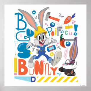 Poster BUGS BUNNY BUILDERS™  Ferramentas de Trabalho do B