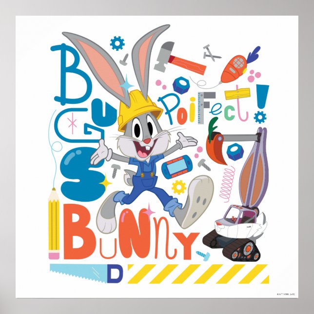 Poster BUGS BUNNY BUILDERS™| Ferramentas de Trabalho do B (Frente)