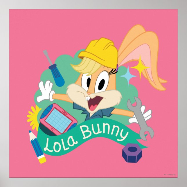 Poster BUGS BUNNY BUILDERS™| Gráfico de Personagem da Lol (Frente)
