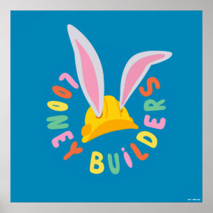 Poster BUGS BUNNY BUILDERS™  Logotipo do Círculo do Capac