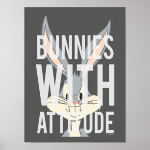 Poster BUGS BUNNY™ Bunnies With Attitude