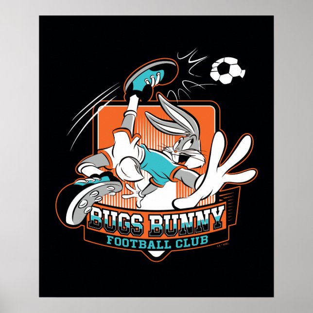 Poster BUGS BUNNY™ Football Club Badge (Frente)