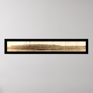 Poster Buick Motor Employees Photo 1913