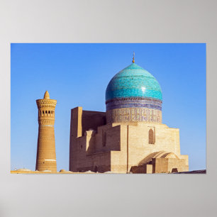 Poster Bukhara, Uzbequistão - Mesquita Kalyan