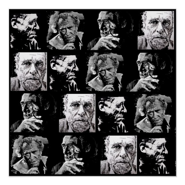 Pôster BUKOWSKI - 4 faces (Frente)
