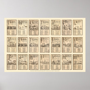 Pôster BUKVAR - Primer de Karion Istomin