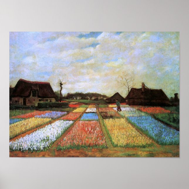Pôster Bulb Fields (F186)Van Gogh Fine Art (Frente)