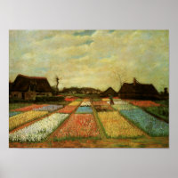 Bulb Fields (F186) Van Gogh Fine Art